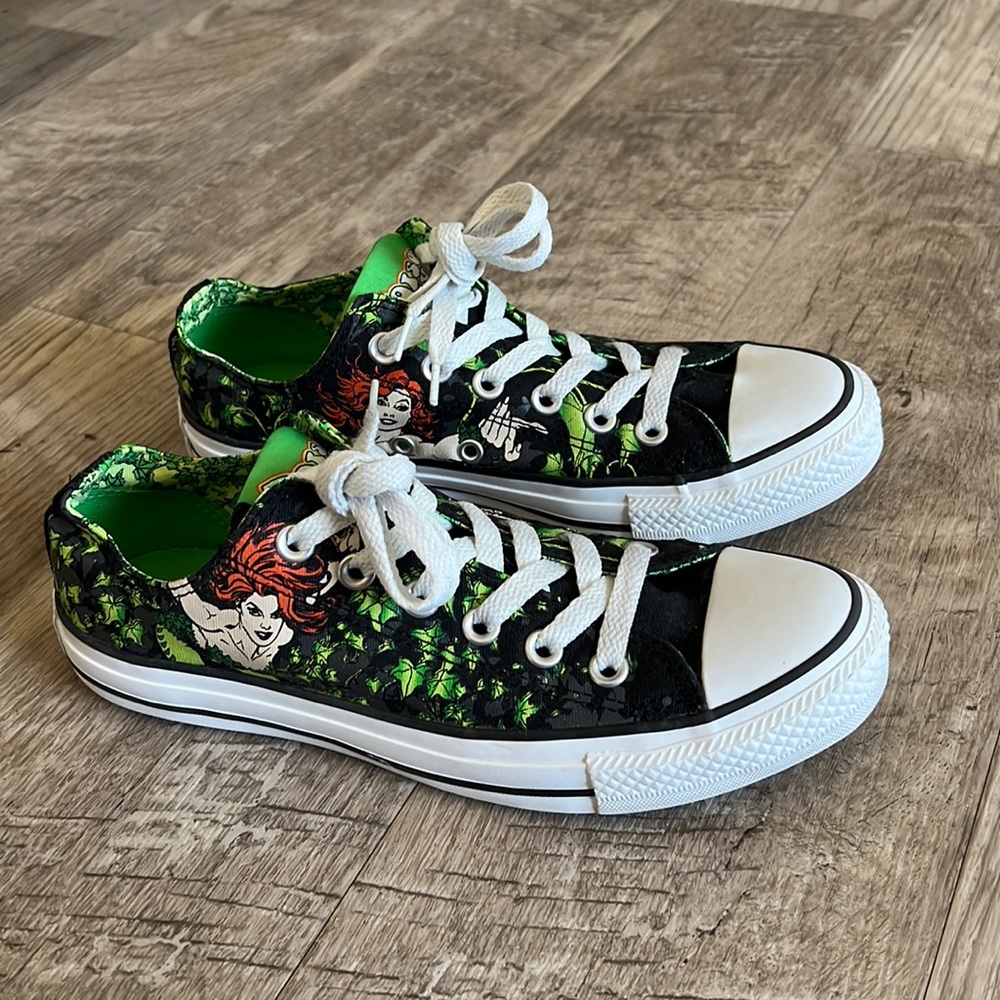 Converse Poison Ivy Sneakers.